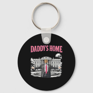 Chaveiro Casa do Papai Casa Branca 2025 Presidente Trump