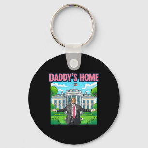 Chaveiro Casa do Papai Casa Branca 2025 Presidente Trump 3