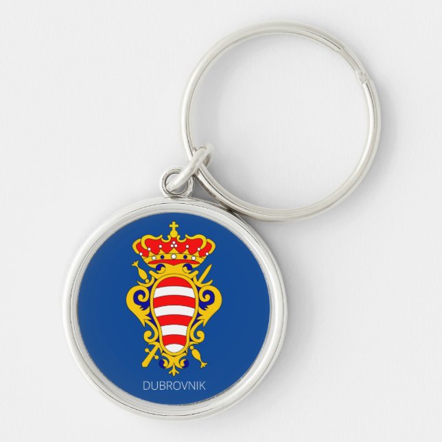 Chaveiro Casaco de Armas de Dubrovnik - Croácia (Frente)