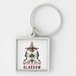 Chaveiro Casaco de Armas de Glasgow, ESCÓCIA