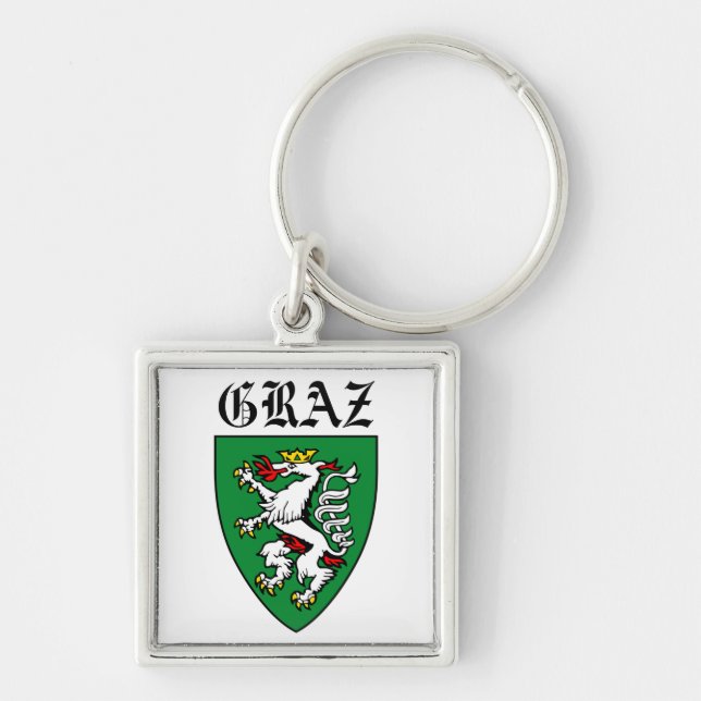 Chaveiro Casaco de Armas de Graz - ÁUSTRIA (Frente)