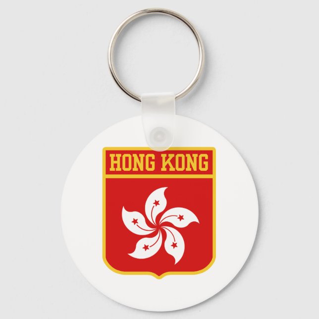 Chaveiro Casaco de armas de Hong Kong (Frente)