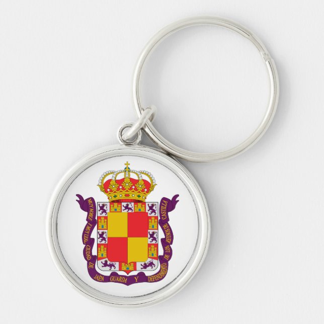 Chaveiro Casaco de Armas de Jaén, Espanha (Frente)