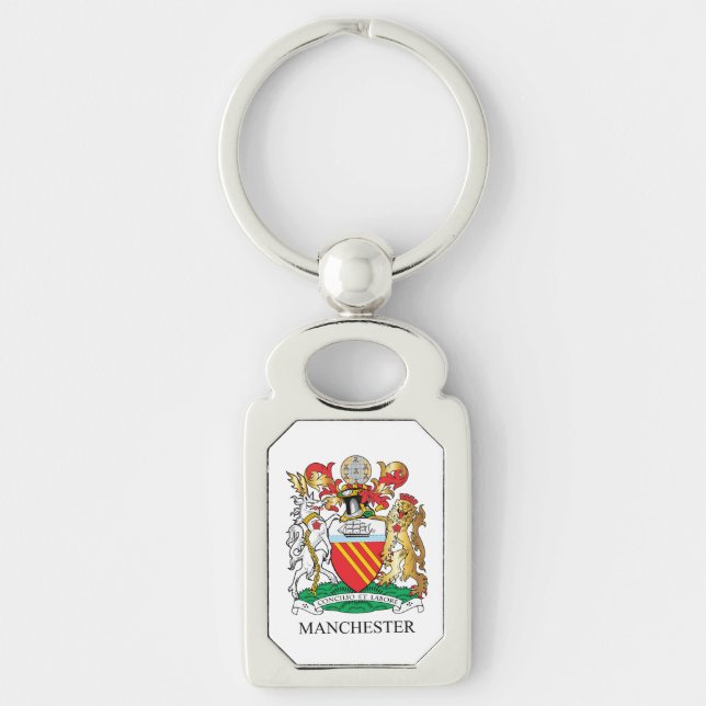 Chaveiro Casaco de armas de Manchester (Frente)