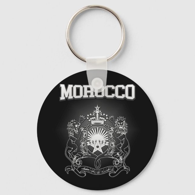 Chaveiro Casaco de armas de Marrocos (Frente)