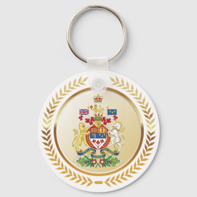 Chaveiro Casaco de armas do Canadá (Frente)