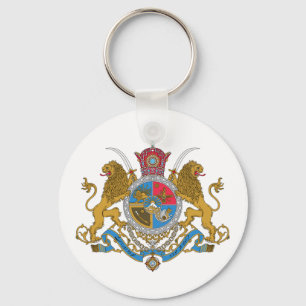 Chaveiro Casaco de Armas Imperiais do Irã (1925-1979)