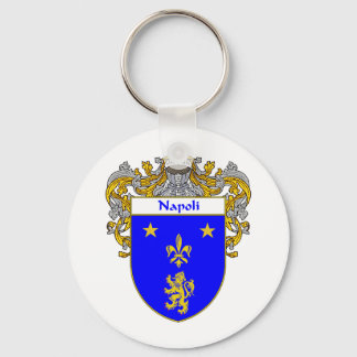 Chaveiro Casaco de Armas Napoli (Mantled)