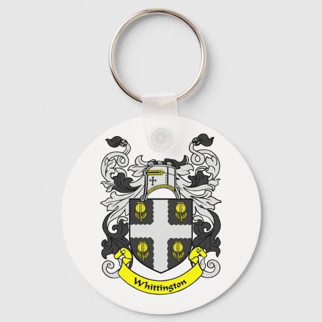 Chaveiro CASACO de armas WHITTINGTON (Frente)