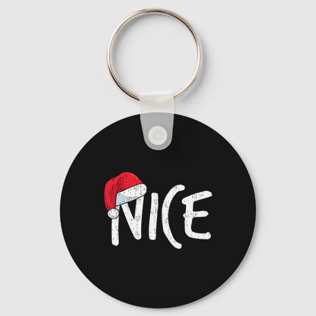 Chaveiro Casais de Natal Feliz e Engraçado (Frente)