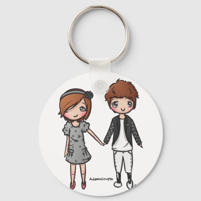 Chaveiro Casal Adams (Frente)