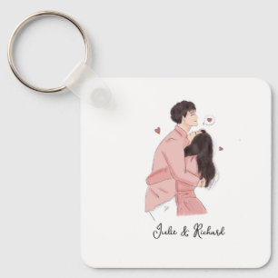 Chaveiro casal bonito