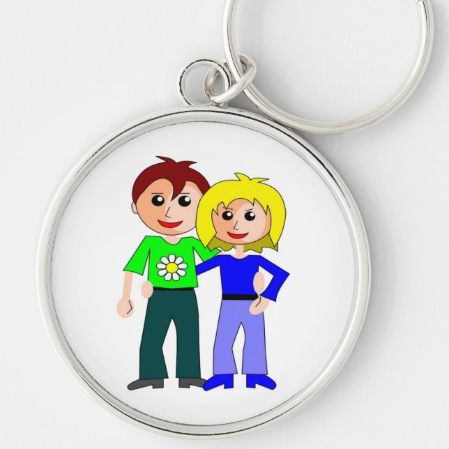 CHAVEIRO CASAL CUTEST (Frente)