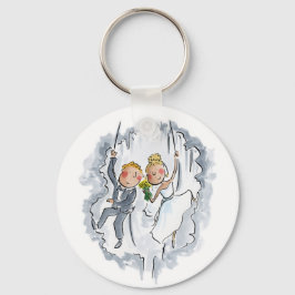 Chaveiro Casal de Casamento de Subida