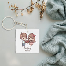 Casal de Namorados de estilo chibi personalizado b
