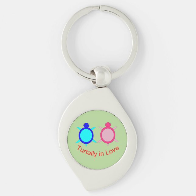 Chaveiro Casal de Tartaruga (Frente)