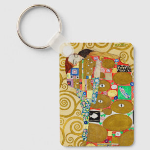 Chaveiro Casal Gustav Klimt Fulfillment Nouveau