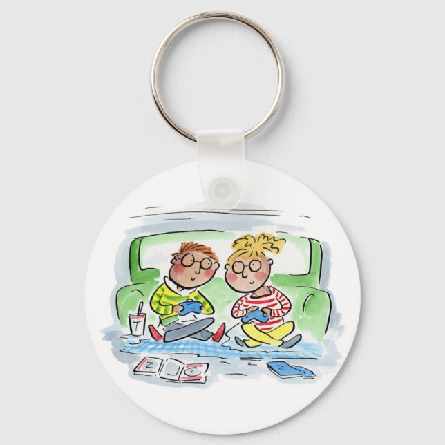 Chaveiro Casal para jogos (Frente)