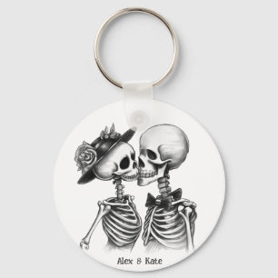 Chaveiro Casal Skeleton