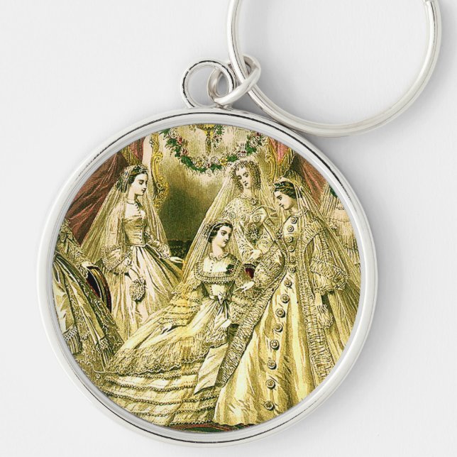 Chaveiro Casamento Antigo Bridal (Frente)