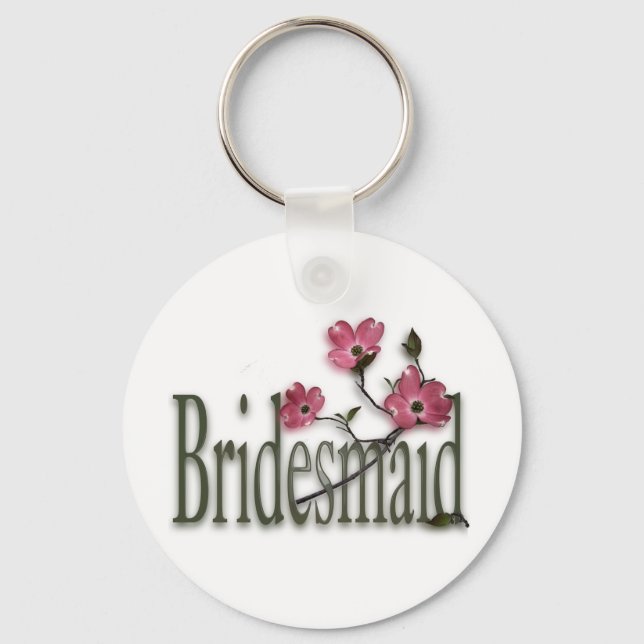 Chaveiro Casamento de Bridesmaid/ Dogwood (Frente)