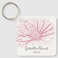 Casamento Floral de Efeito de Margarida Rosa