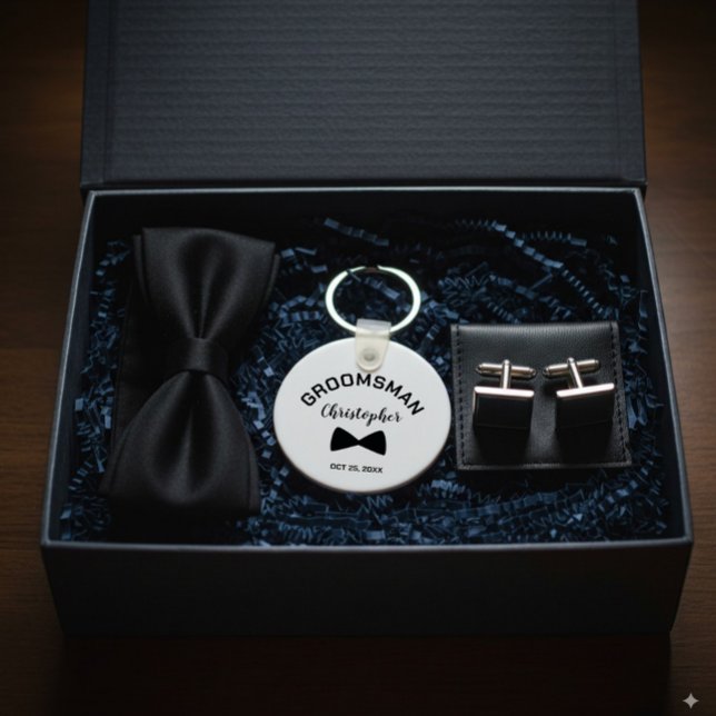 Chaveiro Casamento Personalizado do Padrinho de casamento M (Criador carregado)