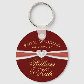 Chaveiro Casamento Real - Presentes de William & Kate Keeps