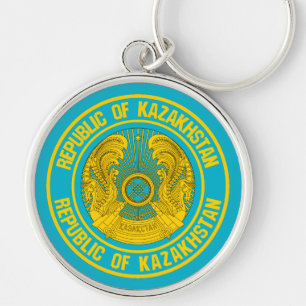 Chaveiro Casaquistão Round Emblem