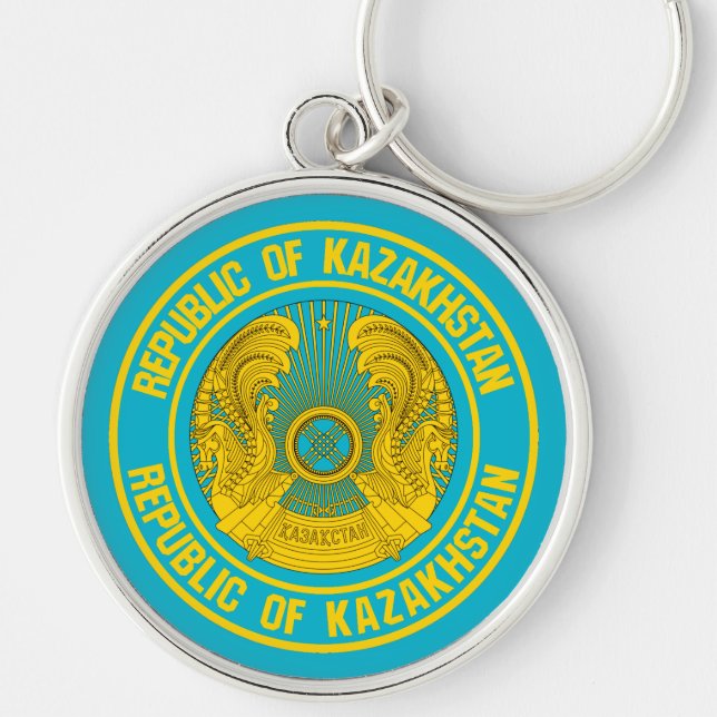 Chaveiro Casaquistão Round Emblem (Frente)