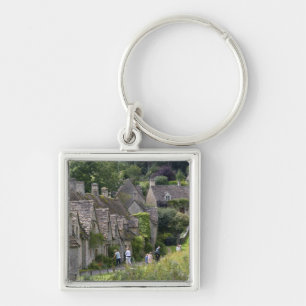 Chaveiro casas de pedra Cotswold na aldeia de