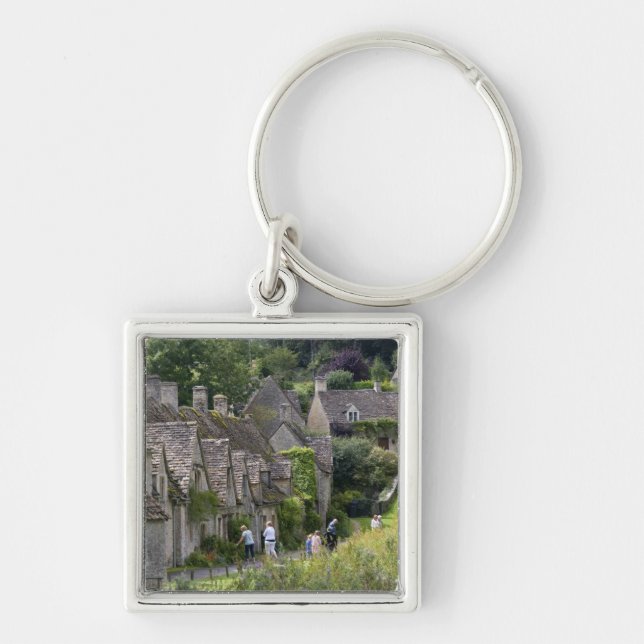 Chaveiro casas de pedra Cotswold na aldeia de (Frente)