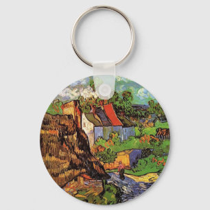Chaveiro Casas em Auvers, Vincent van Gogh. Vila