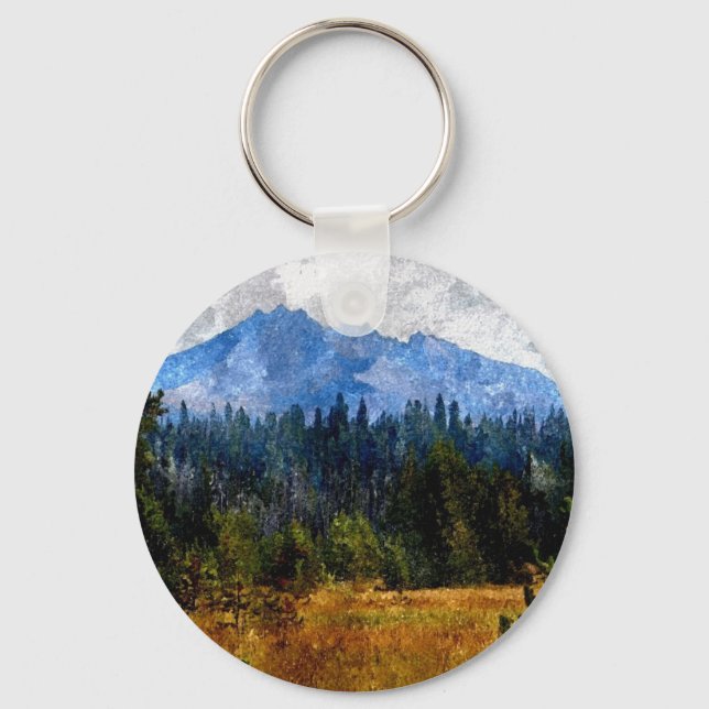 Chaveiro Cascade Mountain Meadow, Oregon (Frente)