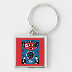 Chaveiro Casino Gambling Poker Roulette