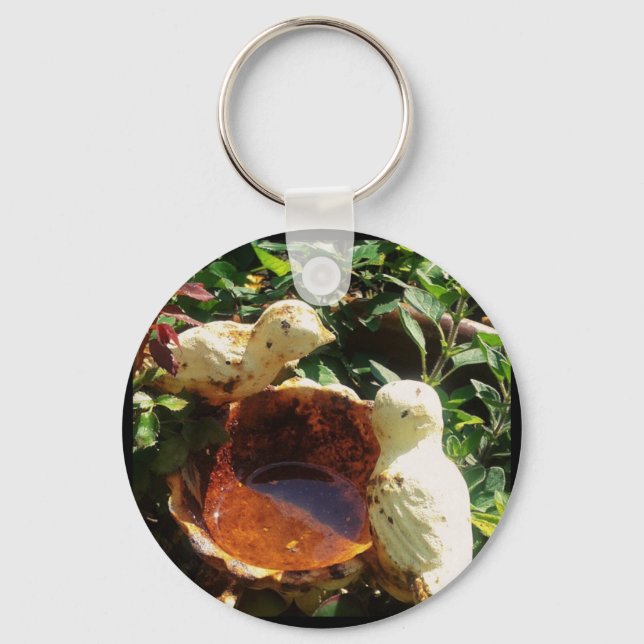 Chaveiro Cast iron birds in the garden (Frente)