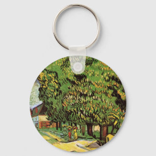 Chaveiro Castanheiras em Flor por Vincent van Gogh