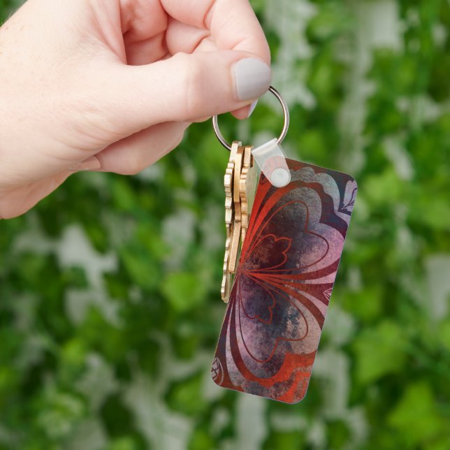 Chaveiro castanho (Mão)