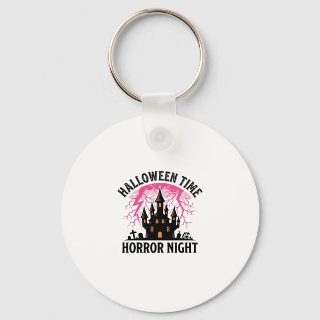 Chaveiro Castelo Assombrado Noite de Terror do Halloween Vi (Frente)