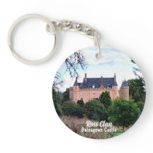 Castelo Balnagown, escocês Bold Ross Clan