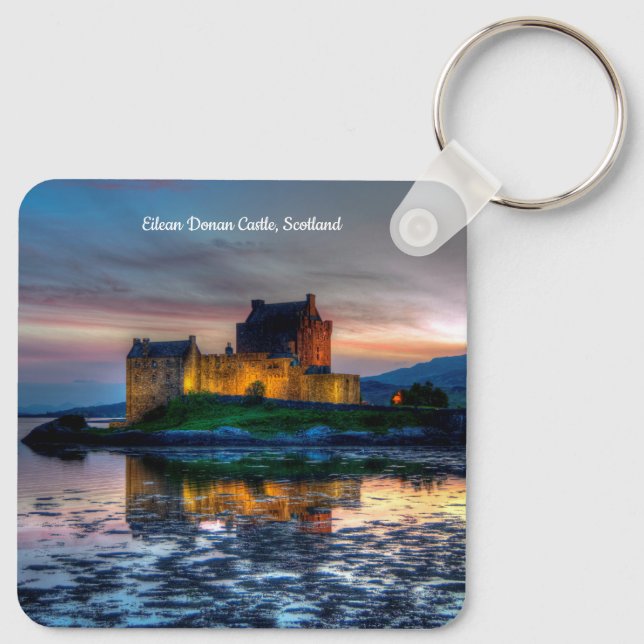 Chaveiro Castelo de Eilean Donan, Scotland Keyring (Verso)