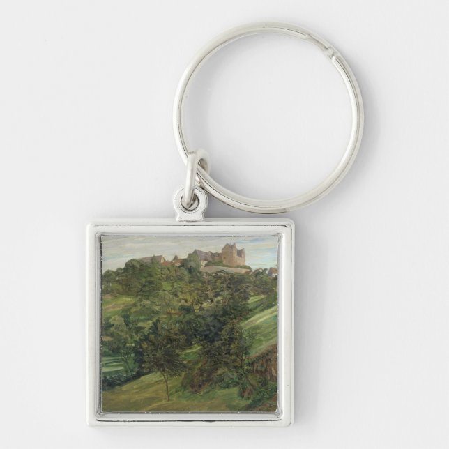 Chaveiro Castelo de Lichtenberg em Odenwald, 1900 (Frente)