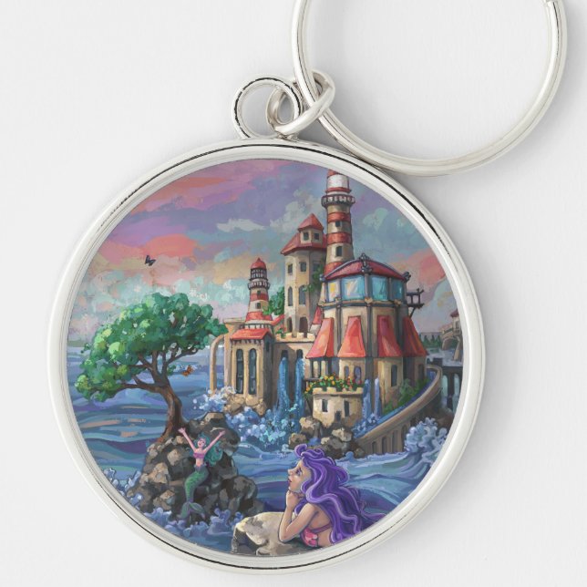 Chaveiro Castelo de Sereia (Frente)