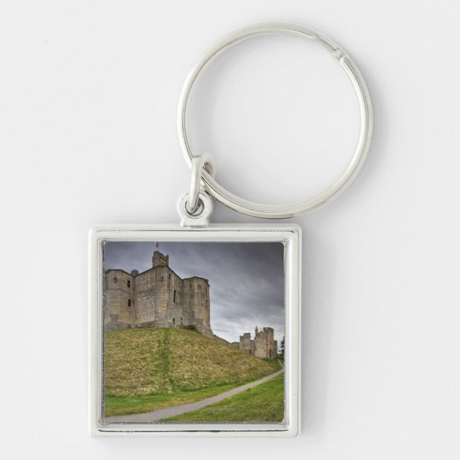 Chaveiro Castelo de Warkworth em Northumberland, Inglaterra (Frente)