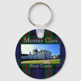 Chaveiro Castelo do Scottish Murray Clan Tartan Blair