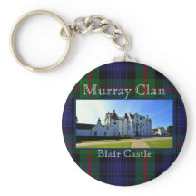 Castelo do Scottish Murray Clan Tartan Blair