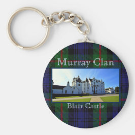 Chaveiro Castelo do Scottish Murray Clan Tartan Blair
