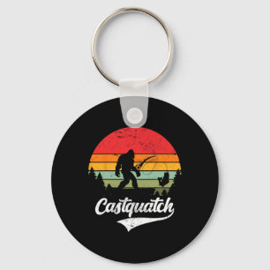 Chaveiro Castquatch Engraçado Byss Pescador Meme de Pesca