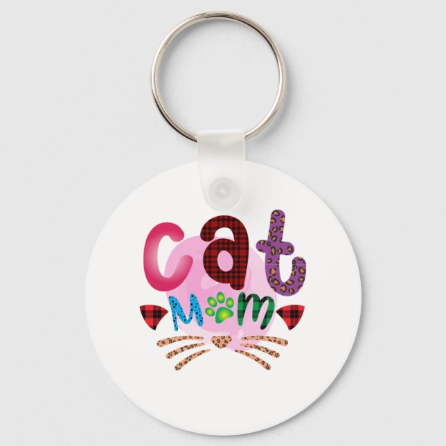 Chaveiro Cat Art Cat Mãe_2 (Frente)