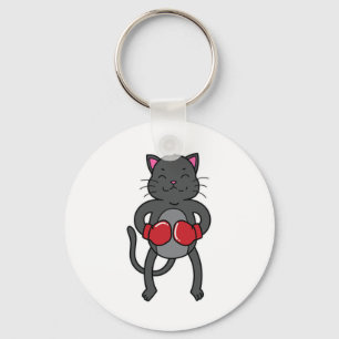 Chaveiro Cat Boxing Para Homens Mulheres